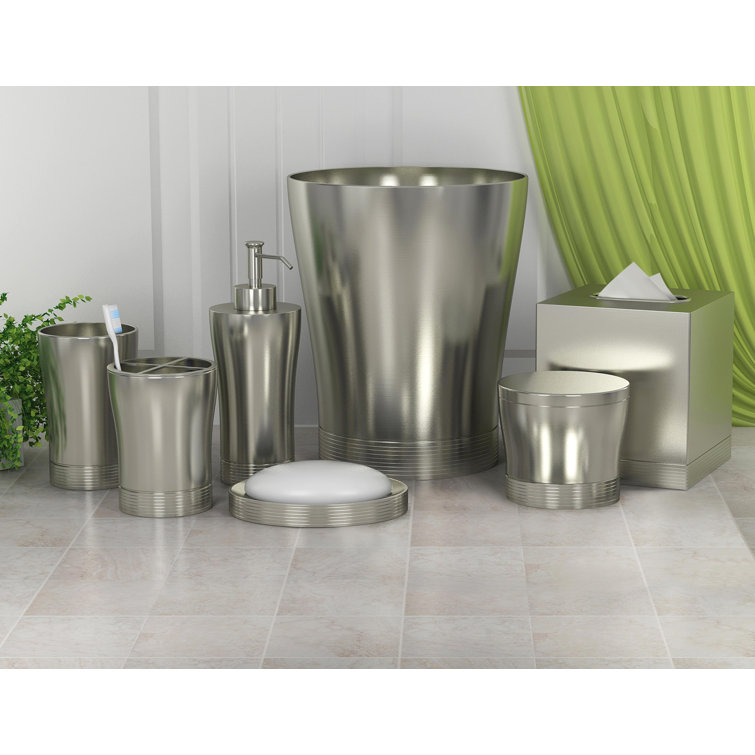 Orren Ellis Quesnel 7 Piece Bathroom Accessory Set Wayfair